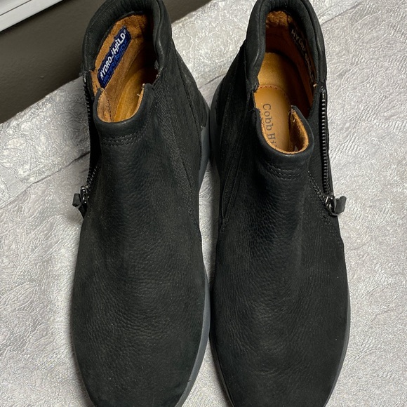 Cobb Hill Skylar Black Waterproof Zip Leather Boots - Picture 5 of 11